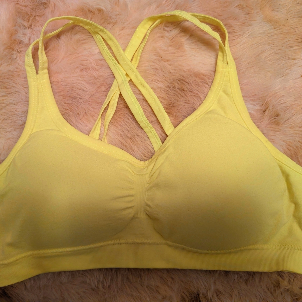 Yellow Women's Intimate Bra